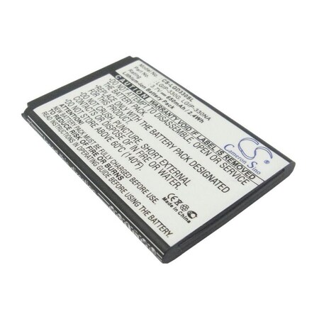 Bsc Preferred LG GB220 GB230 GD350 Mobile Phone Replacement Battery CS-LGD330SL